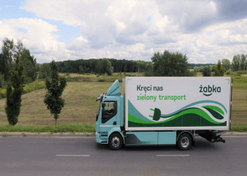 Pierwszy w pełni elektryczny samochód dystrybucyjny we flocie Żabki