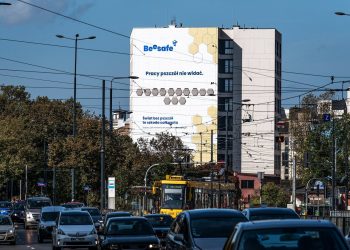 Na ratunek pszczołom. Mural odlicza nasz dług wobec tych owadów