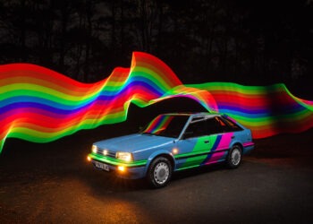 Klasyczny Nissan Bluebird w ekologicznej odsłonie