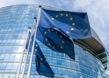 Embargo na rosyjski węgiel, flagi Unii Europejskiej